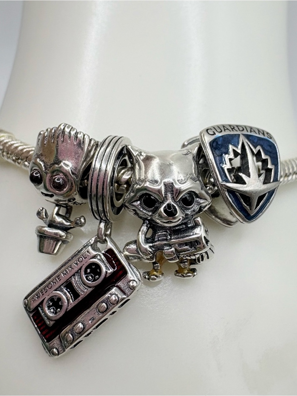 Pandora Guardians of the Galaxy 4-piece Charm Set